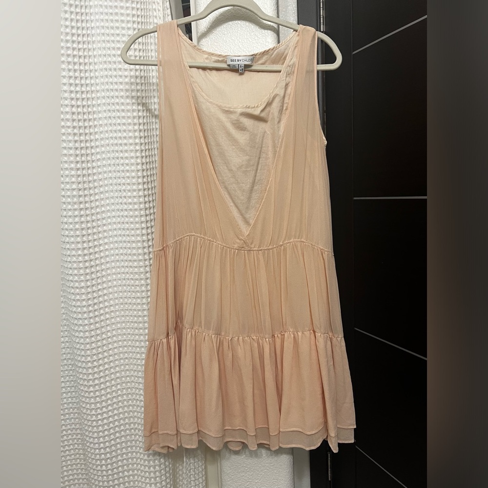 See By Chloe Dress | Pale Pink | Sz 10